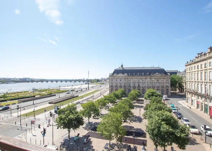 Luxe Avec Climatisation Parking Vue Exeptionnelle Апартаменты Бордо