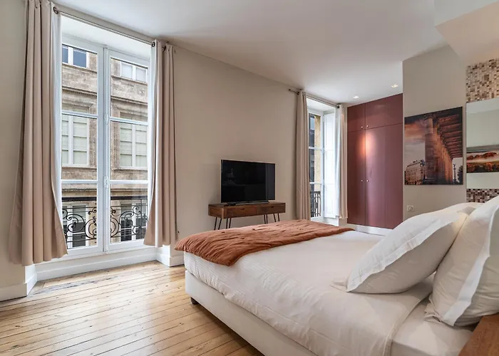 Luxe Avec Climatisation Parking Vue Exeptionnelle Апартаменты Бордо